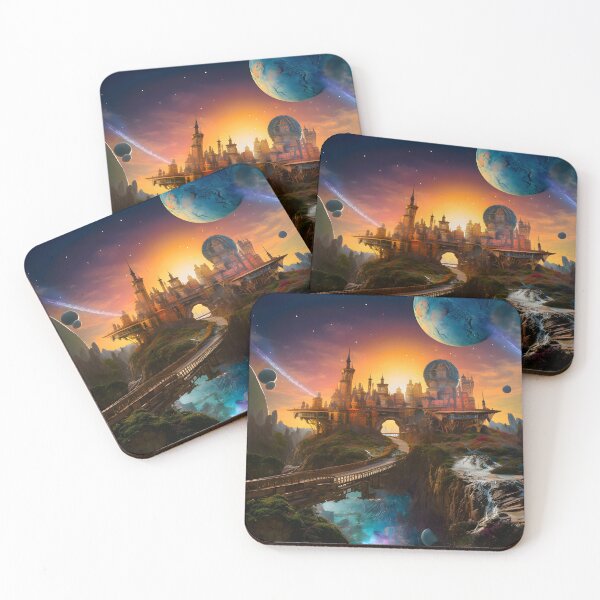 Item preview, City of the Space Gods designed and sold by GammarayPrints.