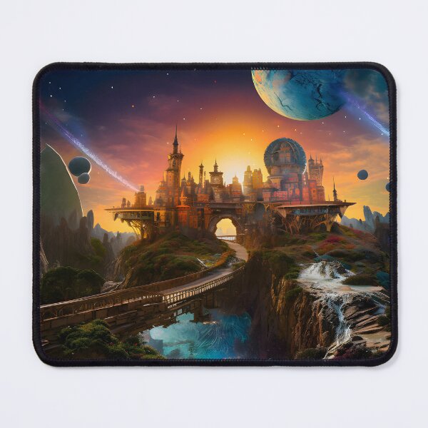 Item preview, City of the Space Gods designed and sold by GammarayPrints.