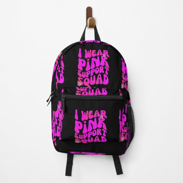 Item preview, I WEAR PINK - Support Squad, I Wear Pink In October, Breast Cancer Awareness designed and sold by Sun Sand & Sea Art.