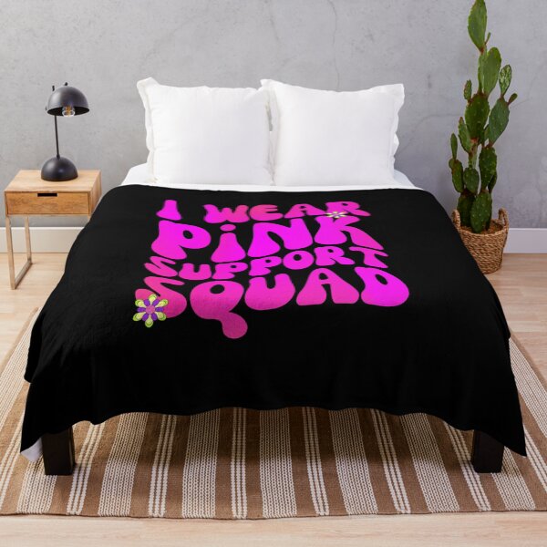 Item preview, I WEAR PINK - Support Squad, I Wear Pink In October, Breast Cancer Awareness designed and sold by Sun Sand & Sea Art.