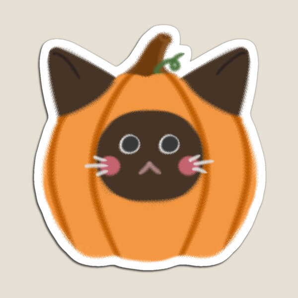 Item preview, pumpkin cat designed and sold by saturnsc.