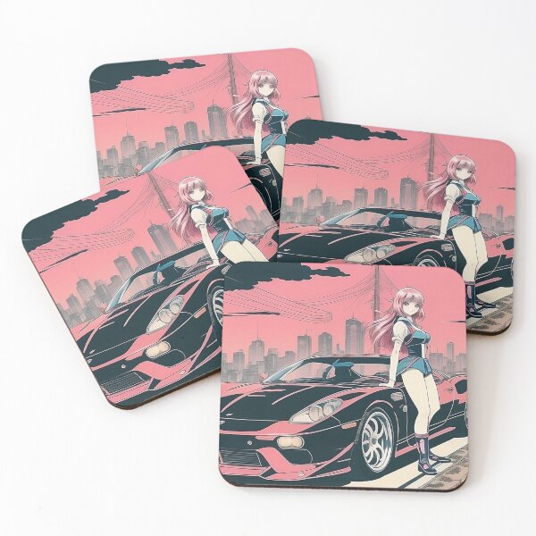 Item preview, Girl with car 90's vibe designed and sold by ownERROR429.