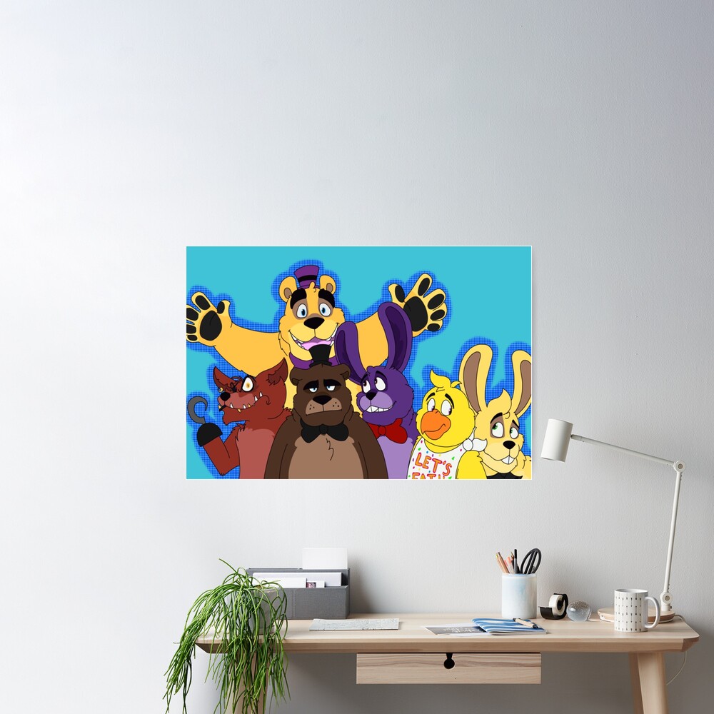 Fredbear And Friends  Poster for Sale by TheMaskedHunter