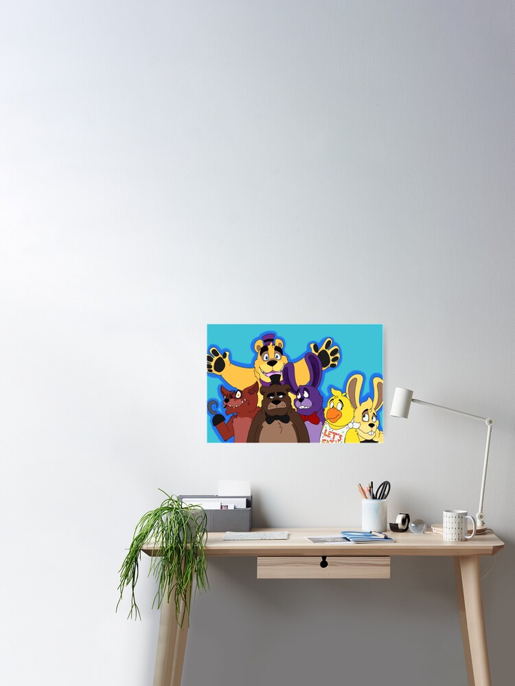 Fredbear And Friends  Poster for Sale by TheMaskedHunter