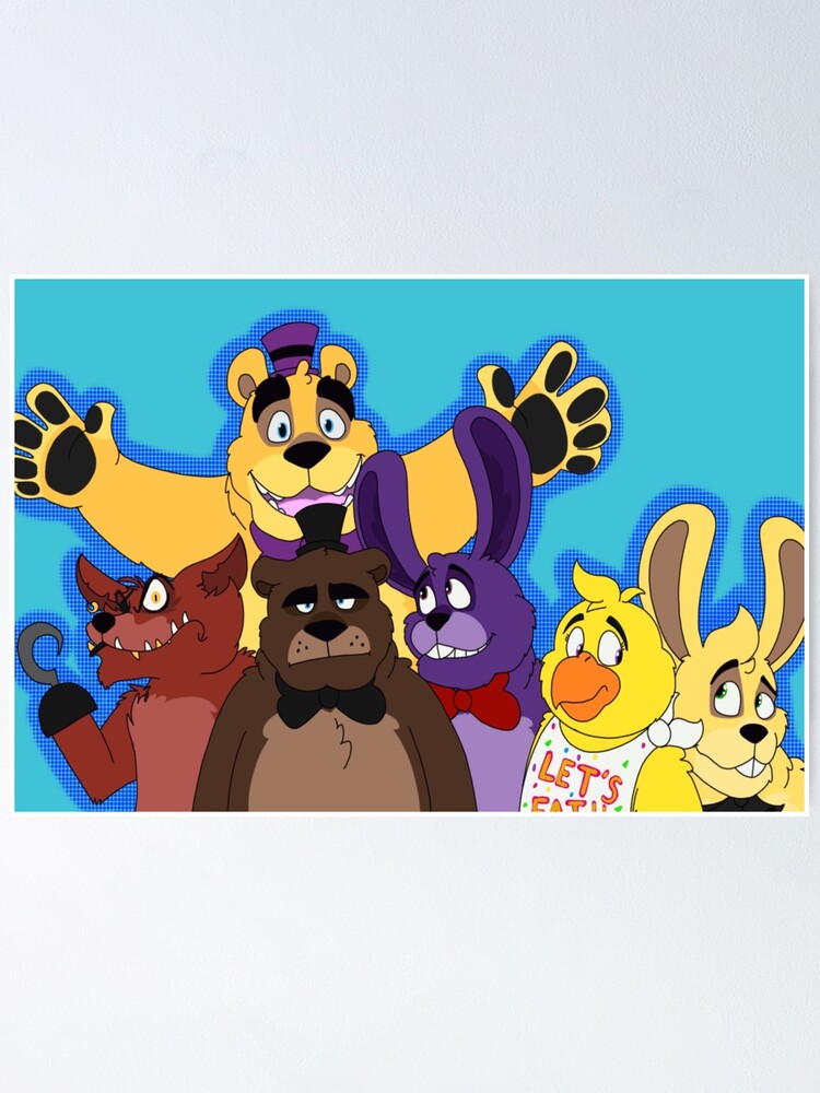 Fredbear and Friends!  Fnaf, Fnaf drawings, Five nights at freddy's