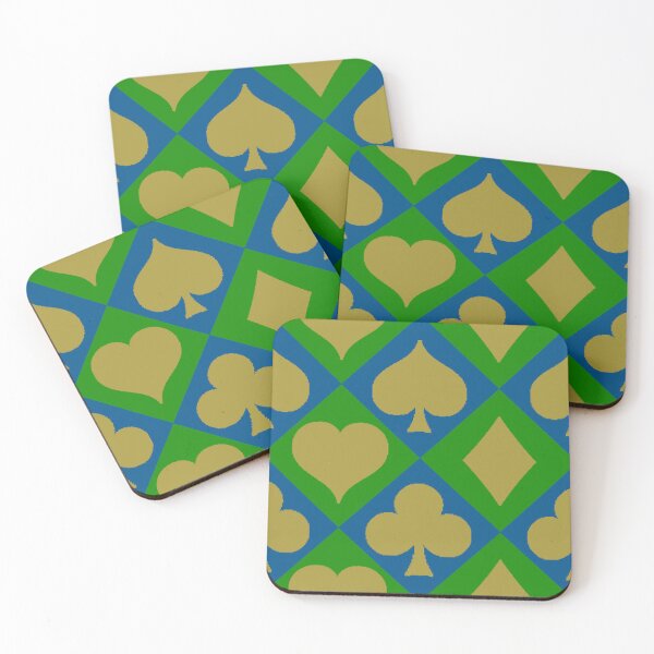 Item preview, Mardi Gras Card Style Green/Blue designed and sold by KelchKreatives.