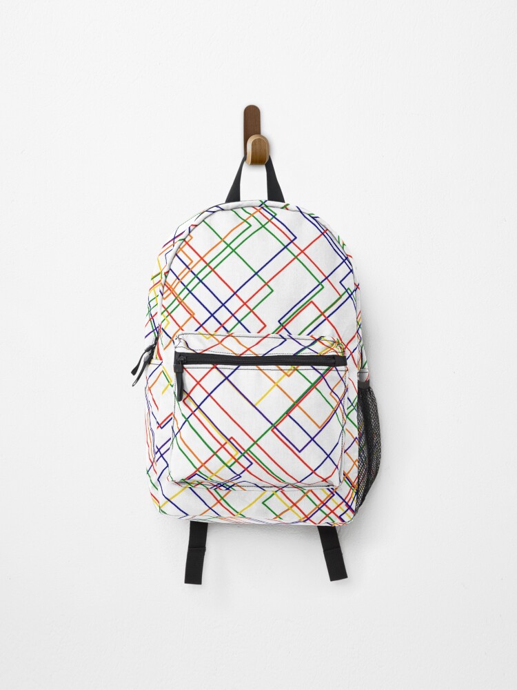 Thumbnail 1 of 3, Backpack, Square Pattern designed and sold by lezell.