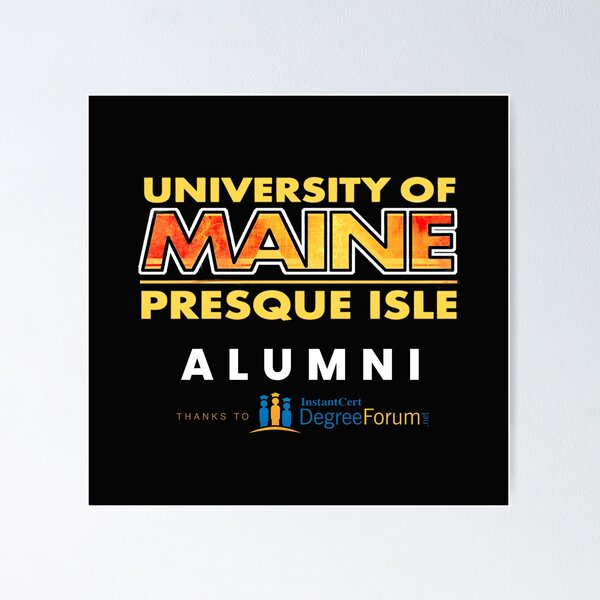 Item preview, University of Maine at Presque Isle Degree Forum designed and sold by crayonviking.