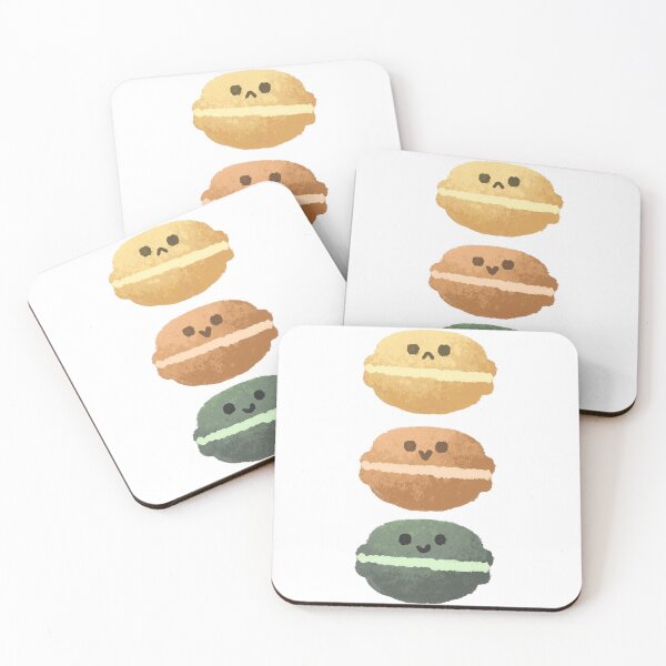 Item preview, 3 flavors of macarons designed and sold by KKonnia.