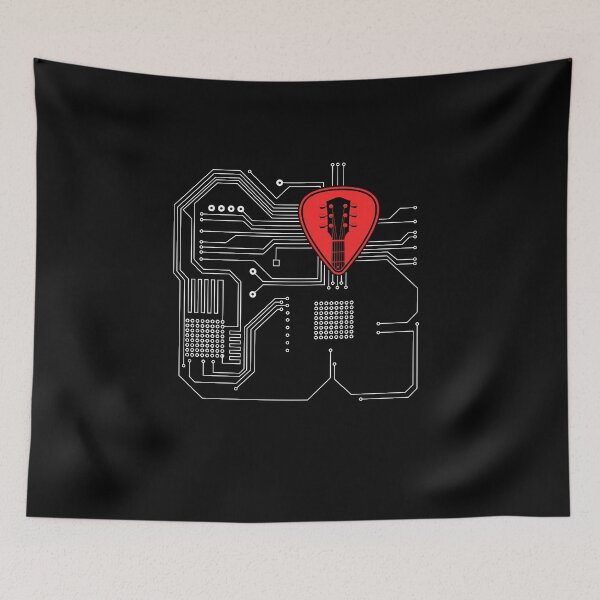 Item preview, Computer processor, Guitarist Retro Vintage. designed and sold by ToneWear.co.