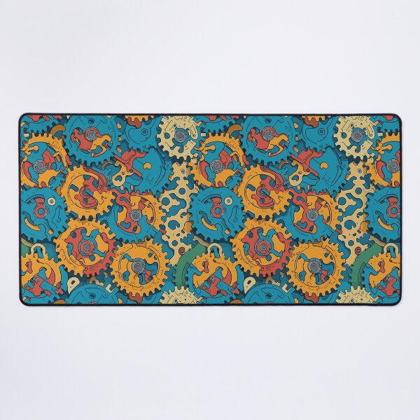 Item preview, Mechanical Elegance: Gears Pattern designed and sold by TheHandanShop.