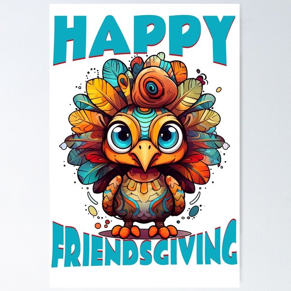 Artikelvorschau, Viel Spaß beim Friendsgiving Turkey entworfen und verkauft von SplendidThings.