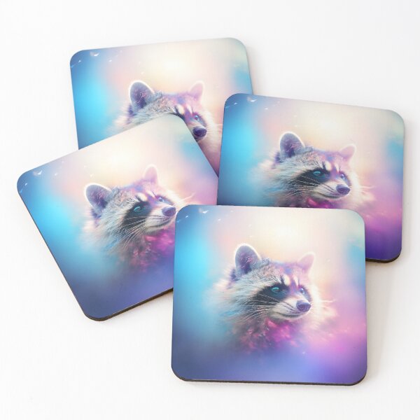 Item preview, Mystical raccoon designed and sold by etherealalchemy.