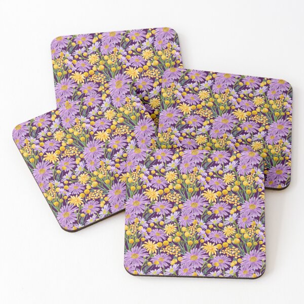 Item preview, Billy Buttons And Daisy Spring Floral Blooms designed and sold by Sketchbook Designs.
