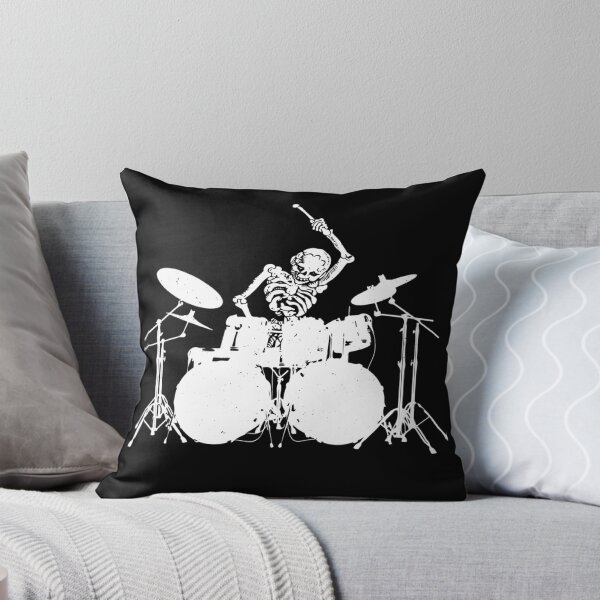 Item preview, Skeleton Playing Drums designed and sold by blueversion.
