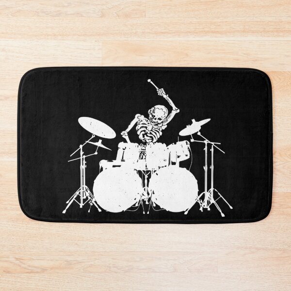 Item preview, Skeleton Playing Drums designed and sold by blueversion.