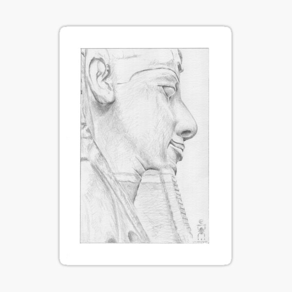 Colossus of Ramesses II Sticker