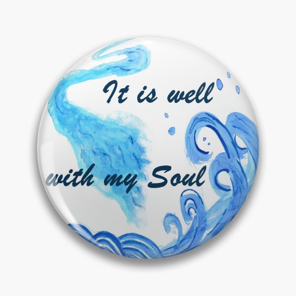 Item preview, It is Well with my Soul Watercolor designed and sold by PortsmouthUnion.