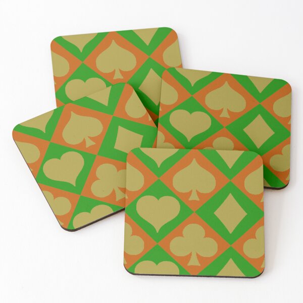 Item preview, Mardi Gras Card Style Green/Orange designed and sold by KelchKreatives.