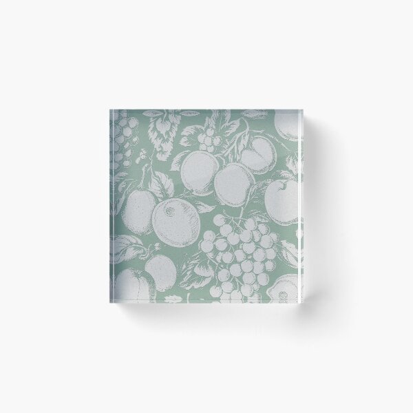 Item preview, fruits retro vintage fabric pattern graphic illustration design designed and sold by ironpalette.