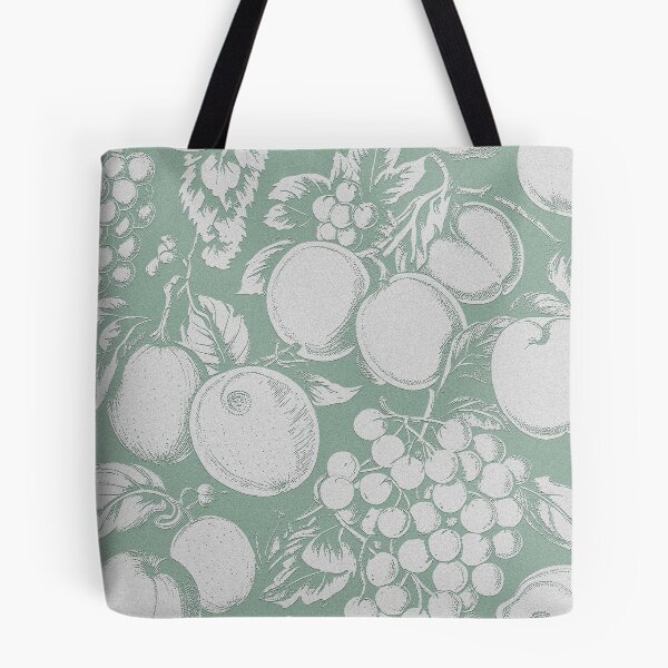 Item preview, fruits retro vintage fabric pattern graphic illustration design designed and sold by ironpalette.