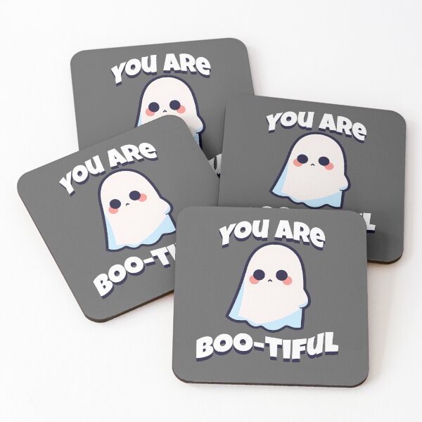 Item preview, You are Bootiful Ghost Halloween Puns designed and sold by Asevera.