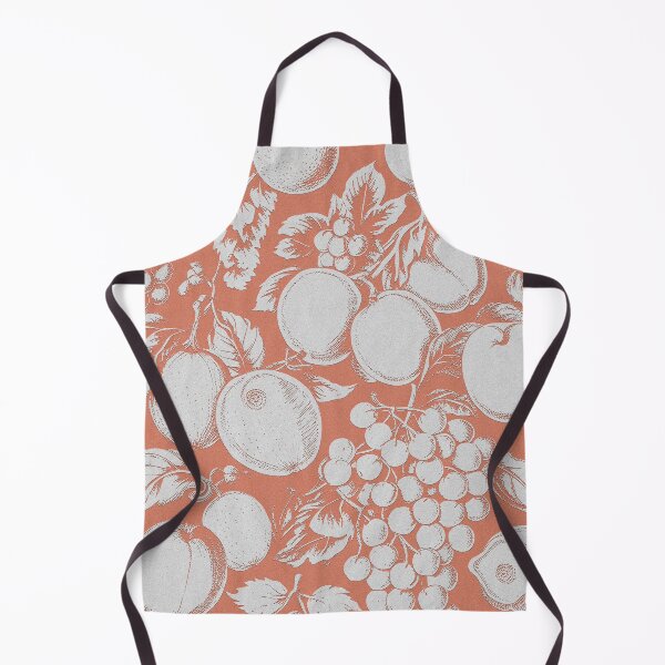 Item preview, fruits retro vintage fabric pattern graphic illustration design designed and sold by ironpalette.