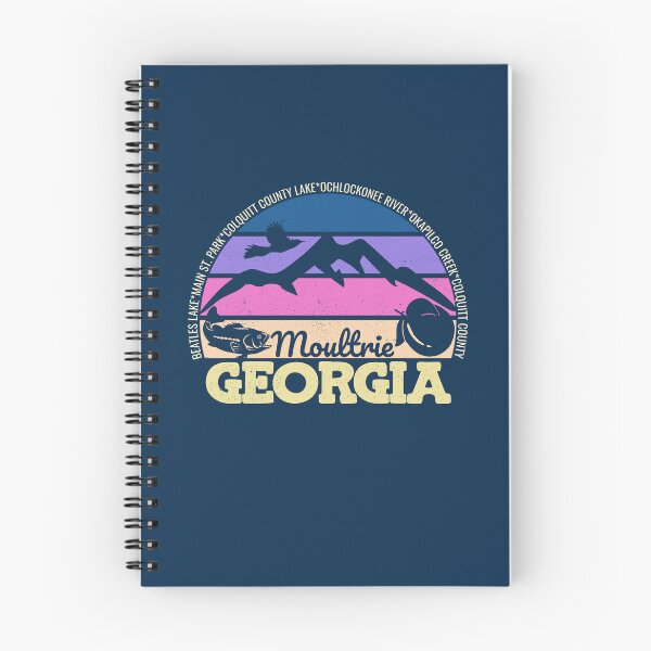 Item preview, Moultrie Georgia Sunset Retro Vintage Local Pride Logo designed and sold by CRHPOD20.