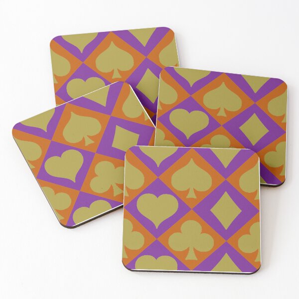 Item preview, Mardi Gras Card Style Orange/Purple designed and sold by KelchKreatives.