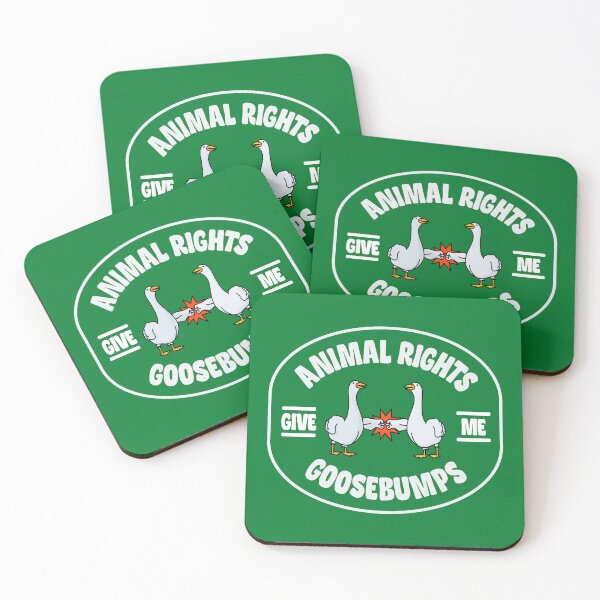 Item preview, Animal Rights Give Me Goosebumps - Funny Goose Pun designed and sold by Picket Club.