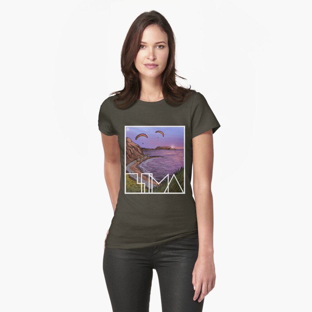 Item preview, Fitted T-Shirt designed and sold by matiasreba.