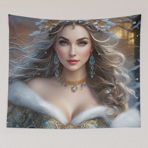 Item preview, Blue Winter Snow Queen designed and sold by MixinMadness.
