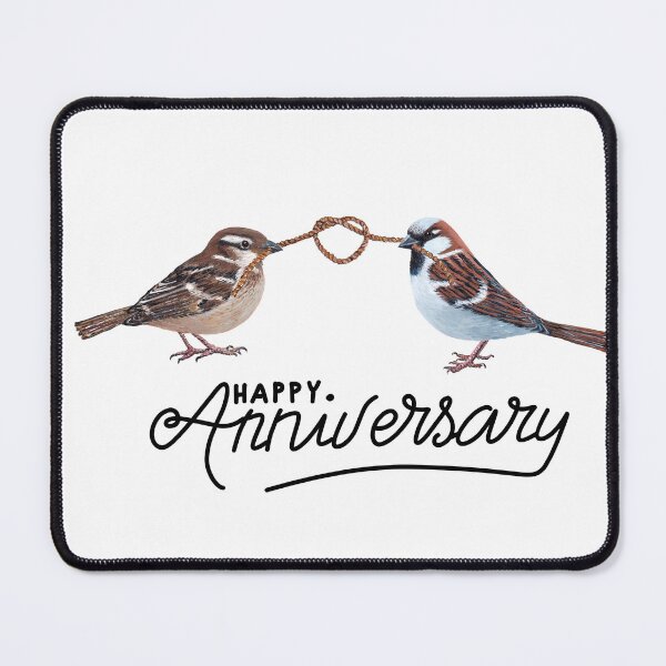 Item preview, Happy Anniversary, Bird Couple designed and sold by Tiffany Roy.