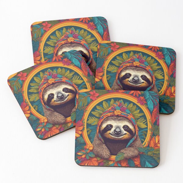 Item preview, Sloth in a Toque designed and sold by RailtonArt.