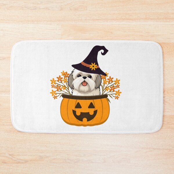 Item preview, Shih Tzu Halloween Witch designed and sold by OscarAndOphelia.