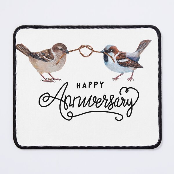 Item preview, Happy Anniversary, Bird Couple designed and sold by Roy & Tiffany.