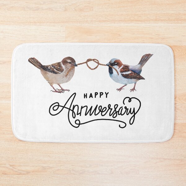 Item preview, Happy Anniversary, Bird Couple designed and sold by Tiffany Roy.