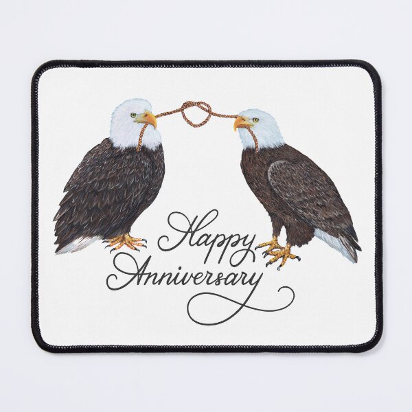Item preview, Happy Anniversary, Bird Couple designed and sold by Tiffany Roy.