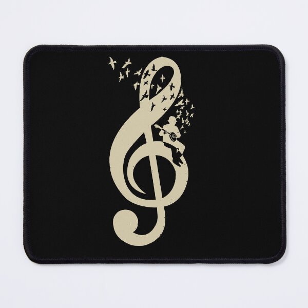 Item preview, Treble Clef -  Music Banjo - Vintage designed and sold by barmalisiRTB.