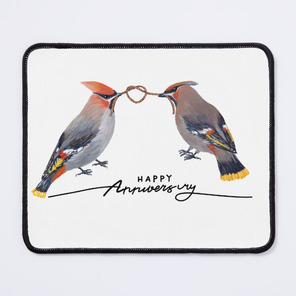 Item preview, Happy Anniversary, Bird Couple designed and sold by Tiffany Roy.
