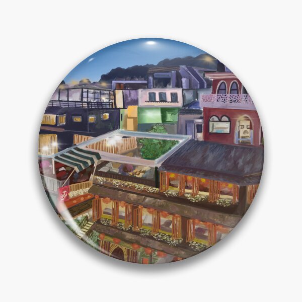 Item preview, Jiufen Night Scene designed and sold by Sara Hosch.