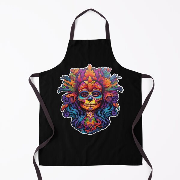 Item preview, Psychedelic Catrina for Halloween designed and sold by Mr.Psychedelia.