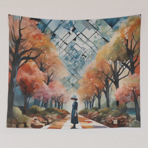 Item preview, Pathway into the Autumn Forest designed and sold by DigiDesignArt.