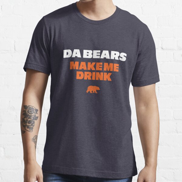 Chicago Bears T Shirt Da Bears Chris Farley Mike Ditka Shirts Vintage Cool Retro Alternative Logo Throwback Football Graphic Tee for Men Women