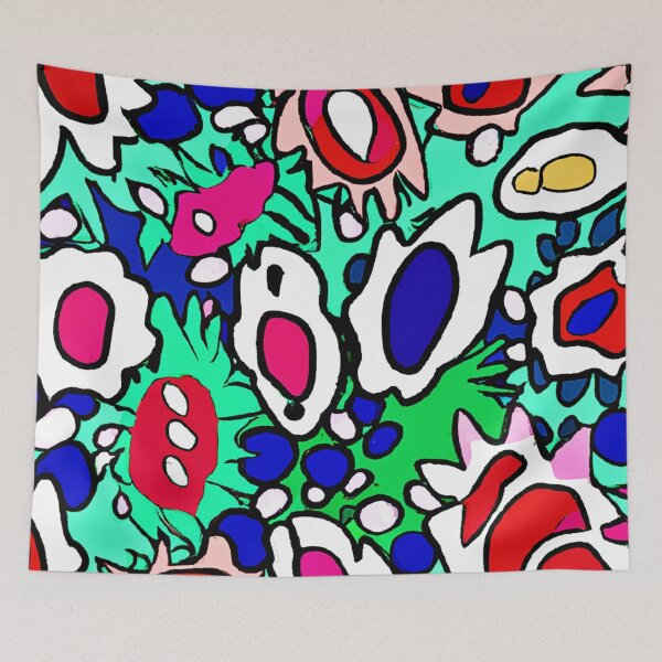 Item preview, Blossoming Artistry Pattern designed and sold by Health And Fitness Posts e-Store.