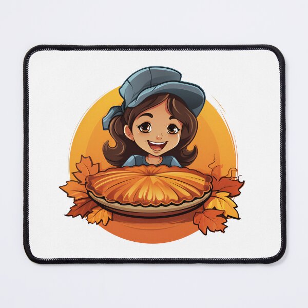 Item preview, Cartoon Style Halloween Halloween Pumpkin Pie Halloween Pumpkin Cake Halloween Dessert Sticker Art Prints and More designed and sold by Kevin Lou.