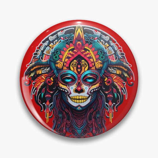 Item preview, Aztec Catrina  designed and sold by Mr.Psychedelia.