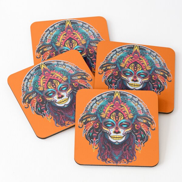 Item preview, Aztec Catrina  designed and sold by Mr.Psychedelia.