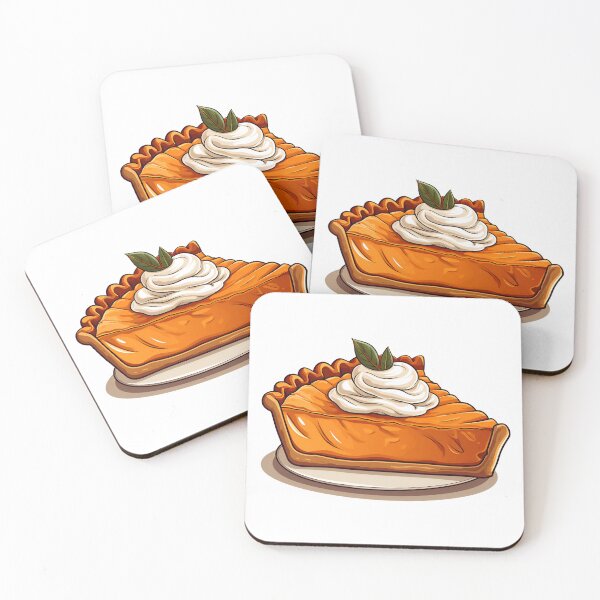 Item preview, Cartoon Style Halloween Halloween Pumpkin Pie Halloween Pumpkin Cake Halloween Dessert Sticker Art Prints and More designed and sold by Kevin Lou.