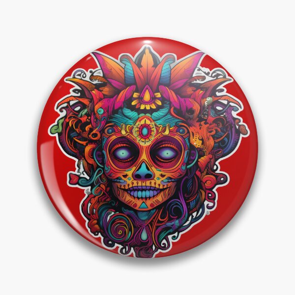Item preview, Tribal Psychedelic Catrina  designed and sold by Mr.Psychedelia.
